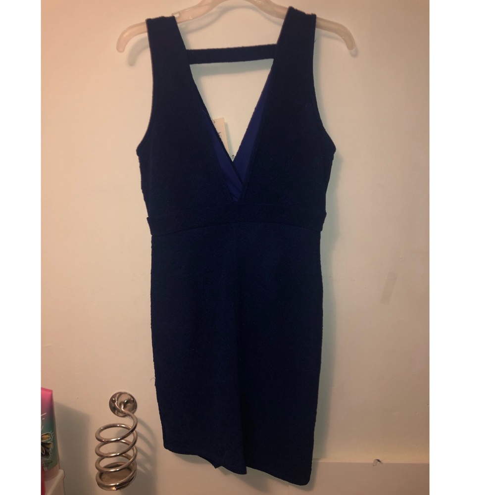 Tight V-Neck Dress
